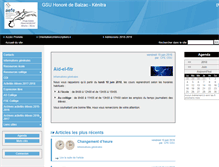 Tablet Screenshot of groupebalzac.com
